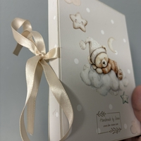 Албум с фотокарти за новородено - капучино мечета