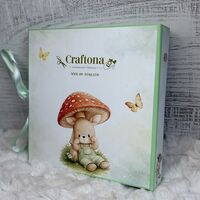 CRAFTONA Албум дневник с ринг механизъм - Зелени зайчета