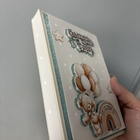 Албум с фотокарти за новородено - капучино мечета