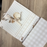 Албум с фотокарти за новородено - капучино мечета