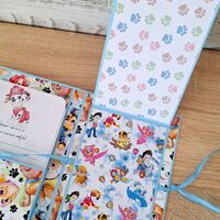 Мини албум картичка HM Ivona - луксозен дизайн с 3D Paw Patrol