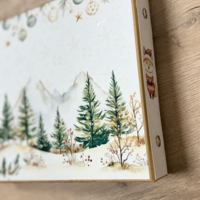 CRAFTONA Албум дневник с ринг механизъм – коледен горски свят