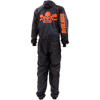 Гащеризон DeVilbiss Premium Polyester Black Orange Skull