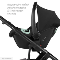 ABC Design Infant Car Seat Adapter Samba, Salsa 4 Air, Zoom Адаптерът за Детски Автокресла