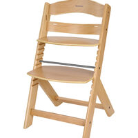 KikkaBoo Дървен Стол за Храненe Nordy Wood