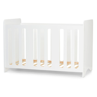 Бебешка кошара KinderKraft STELLO без матрак, Бяла