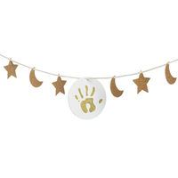 BABY ART ЗЛАТИСТ ГИРЛЯНД С ОТПЕЧАТЪК С БОИЧКИ