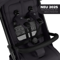 ABC Design Ping 3 Travel Trekking Coal Комбинирана Детска Количка 2 в 1
