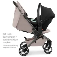 ABC Design Ping 3 Travel Trekking Camel Комбинирана Детска Количка 2 в 1