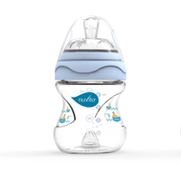  Шише за хранене 6010 Nuvita Mimic, 150 мл, Синьо 