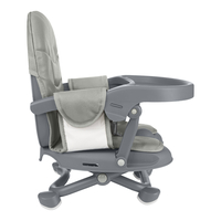 KikkaBoo Седалка за Хранене Повдигаща Pappo Grey 2025