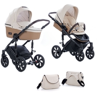 Tutis Viva 4 Smoke Grey  077 Комбинирана Детска Количка 2 в 1