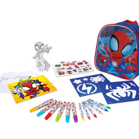 Spiderman Комплект за Рисуване в Раница Спайди и Приятели
