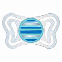 CHICCO Залъгалка PhysioForma Light 6-16 месеца за момче