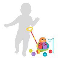 PLAYGRO АКТИВНА ИГРАЧКА ЗА БУТАНЕ С ТОПЧЕТА ОКТОПОД 12-36М
