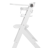 KikkaBoo Дървен Стол за Храненe Nordy White