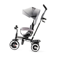  Триколка KinderKraft ASTON, Сива 