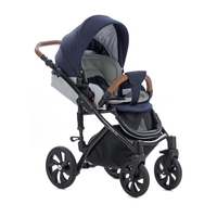 Tutis Viva 4 Black Irirs 079 Комбинирана Детска Количка 2 в 1