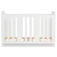 Бебешка кошара KinderKraft STELLO без матрак, Бяла