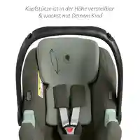 ABC Design Infant Car Seat Tulip i-Size for Newborn Babys Кош за Новородено Sage