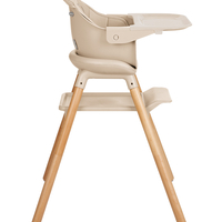 KikkaBoo Стол за Хранене 6в1 Woody Beige 2024