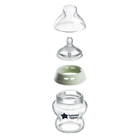 Tommee Tippee Стъклено Шише за Хранене Easi-Vent 150 ml 0м+