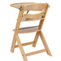 KikkaBoo Дървен Стол за Храненe Nordy Wood