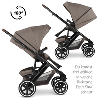 ABC Design Salsa 5 Air Nature Комбинирана Детска Количка 2 в 1