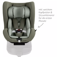 ABC Design Reboard Car Seat Lily i-Size 0 - 4 years Кош за Новородено Sage