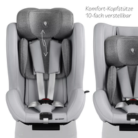 ABC Design Reboard Car Seat Lily i-Size 0 - 4 years Кош за Новородено Pearl