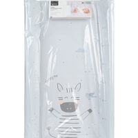 KikkaBoo Твърда PVC Подложка за Повиване 80х50см Stripy Friends