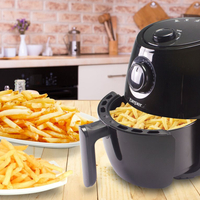  Фритюрник Beper Air Fryer 2 л, черен 