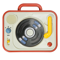 Tiny Love Електронна музикална играчка DJ Станция от серията Tiny Rockers с 13 рокендрол мелодии въртяща се peek-a-boo плоча 12м+