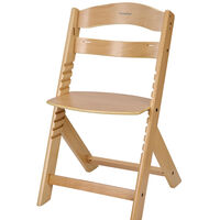 KikkaBoo Дървен Стол за Храненe Nordy Wood