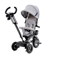  Триколка KinderKraft AVEO, Сива 