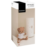 KikkaBoo Нощна Лампа с Бродерия Dream Big Beige 31108030063