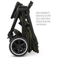 ABC Design Samba 2 Avocado Комбинирана Детска Количка 2 в 1