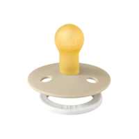 BIBS Colour Залъгалка от Каучук 1 брой цвят Vanilla Glow от 6-18 месеца