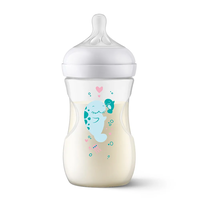 Philips Avent КОМПЛЕКТ за Бебе Natural Response 3.0 Шишета РР 2 х 260мл + 2 х Залъгалки (0-6) Море