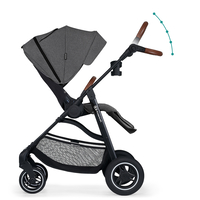  Бебешка количка KinderKraft ALL ROAD, сива 