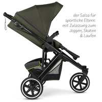 ABC Design Running Stroller Salsa 5 Run Avocado Комбинирана Спортна Детска Количка
