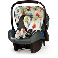 Комплект количка Cosatto Giggle Quad Hare wood 5в1, i-Size база и чувалче за крака
