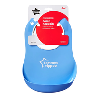 Tommee Tippee Essentials Comfi Neck Мекият Силиконов Лигавник с Джоб