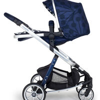 Комплект количка Cosatto Giggle Quad LUNARIA INK 5в1, i-Size база и чувалче за крака