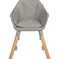 KikkaBoo Стол за Хранене 6в1 Woody Grey 2024