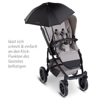 ABC Design Чадър за Детска Количка Parasol Sunny for Stroller Coal