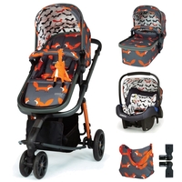 Количка Cosatto Giggle 3, 3 в 1, CHARCOAL MISTER FOX