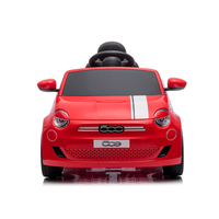 Chipolino Електрическа кола FIAT 500 Червена