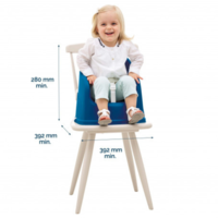 Thermobaby Youpla Столче за хранене 2 в 1 Синьо
