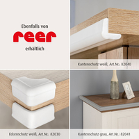  Меки протектори за ъгли Reer 82031, 4 броя, сиви 